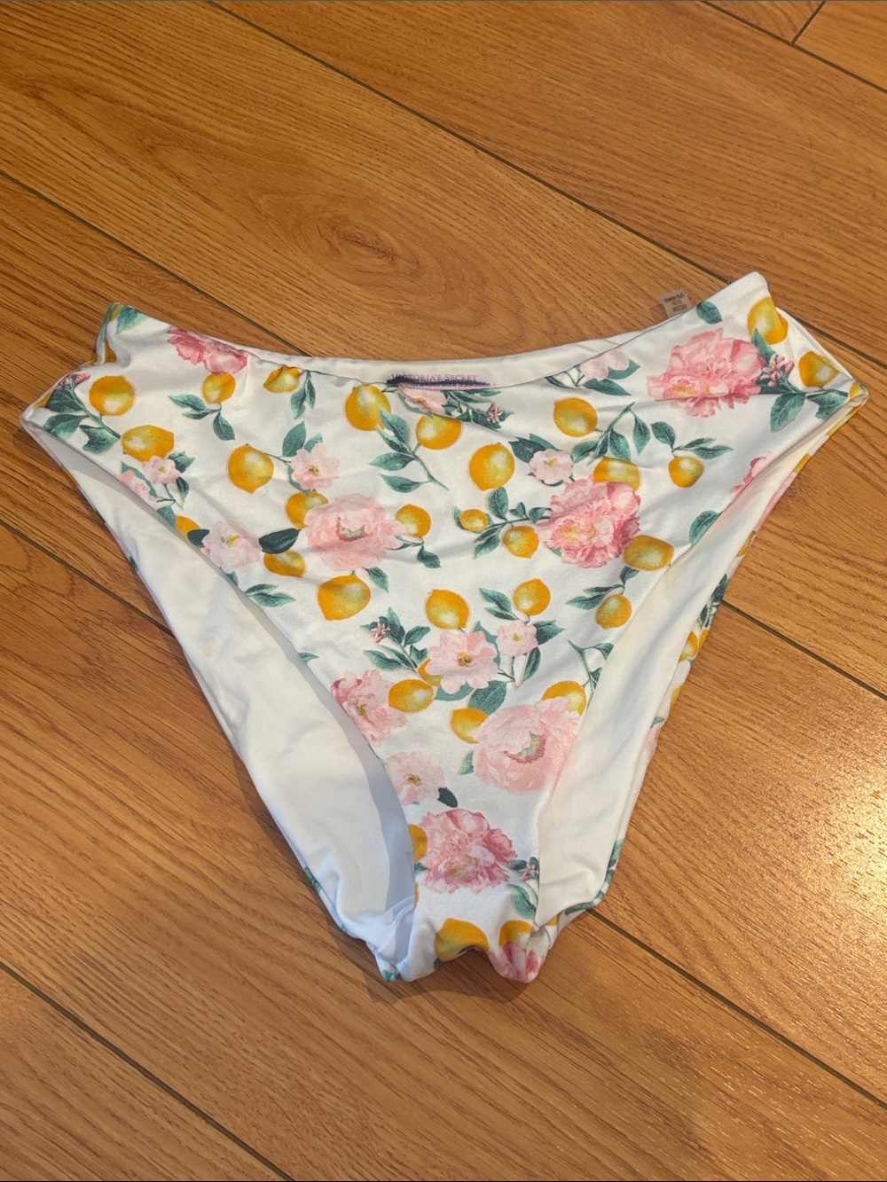 Victoria’s Secrets Floral & Lemon Print Bikini Bottom